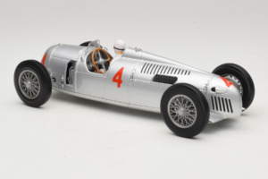 Auto Union Typ C #4 A. Varzi 2nd Place Monaco GP 1936 Minichamps 1:18 155361004 Kovina – slika 5 od 6
