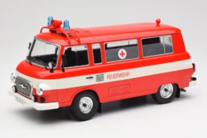 Barkas B 1000 Gasilci & Reševalno Vozilo MCG 1:18 MCG18010 Kovina
