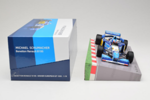 Benetton B195 Renault #1 M. Schumacher European GP Winner F1 World Champion 1995 Minichamps 1:18 513953201 Kovina – slika 6 od 7