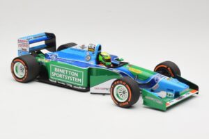 Benetton Ford B194 #5 M. Schumacher Demonstration Run Belgian GP 2017 Minichamps 1:18 510941705 Kovina – slika 4 od 6