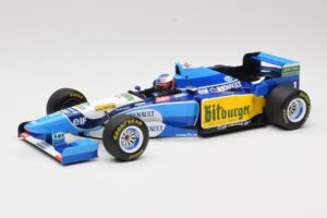 Benetton Renault B195 #1 M. Schumacher Winner Belgian GP 1995 Minichamps 1:18 510952901 Kovina