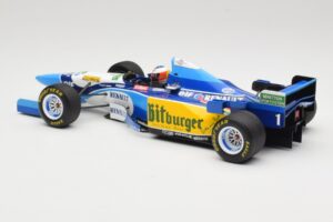 Benetton Renault B195 #1 M. Schumacher Winner Belgian GP 1995 Minichamps 1:18 510952901 Kovina – slika 5 od 6