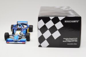 Benetton Renault B195 #1 M. Schumacher Winner Belgian GP 1995 Minichamps 1:18 510952901 Kovina – slika 6 od 6