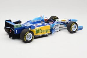 Benetton Renault B195 #1 M. Schumacher Winner German GP 1995 Minichamps 1:18 510952701 Kovina – slika 2 od 6