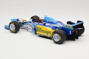 Benetton Renault B195 #1 M. Schumacher Winner German GP 1995 Minichamps 1:18 510952701 Kovina – slika 5 od 6