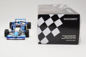 Benetton Renault B195 #1 M. Schumacher Winner German GP 1995 Minichamps 1:18 510952701 Kovina – slika 6 od 6