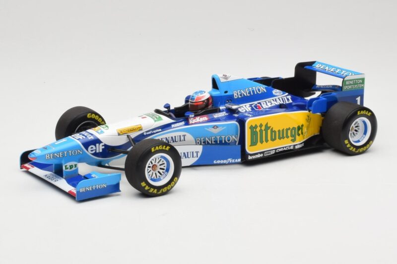 Benetton Renault B195 #1 M. Schumacher Winner German GP 1995 Minichamps 1:18 510952701 Kovina