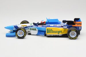 Benetton Renault B195 #1 M. Schumacher Winner Monaco GP 1995 Minichamps 1:18 510952301 Kovina – slika 3 od 6