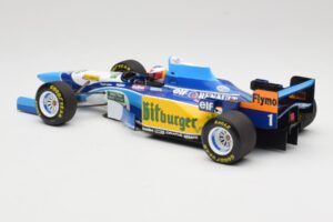 Benetton Renault B195 #1 M. Schumacher Winner Monaco GP 1995 Minichamps 1:18 510952301 Kovina – slika 5 od 6