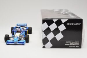 Benetton Renault B195 #2 J. Herbert Winner British GP 1995 Minichamps 1:18 110950802 Kovina – slika 6 od 6