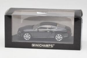 Bentley Continental GT Beluga Črn Minichamps 1:43 436139980 Kovina – slika 4 od 4