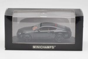 Bentley Continental GT Črn S Črnimi Platišči Minichamps 1:43 BENTLEY002 Kovina – slika 4 od 4