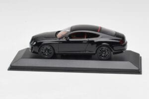 Bentley Continental GT Črn S Črnimi Platišči Minichamps 1:43 BENTLEY002 Kovina