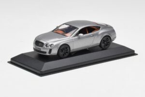 Bentley Continental GT Siv S Črnimi Platišči Minichamps 1:43 BENTLEY001 Kovina – slika 2 od 4