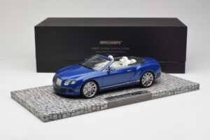 Bentley Continental GT Speed Kabriolet Modra Minichamps 1:18 107139331 Kovina – slika 6 od 6