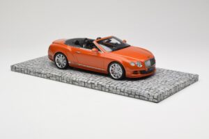 Bentley Continental GT Speed Kabriolet Orange Metallic Minichamps 1:18 107139430 Kovina – slika 4 od 6