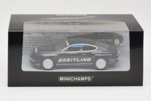 Bentley Continental GT World Record Car on Ice Črn Minichamps 1:43 436139026-O Kovina – slika 4 od 4