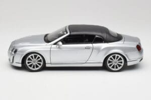 Bentley Continental Supersports Kabriolet 1. Generacija Srebrn Bburago 1:18 18-11037S Kovina – slika 4 od 8