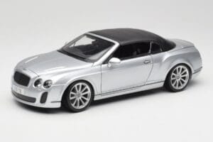 Bentley Continental Supersports Kabriolet 1. Generacija Srebrn Bburago 1:18 18-11037S Kovina