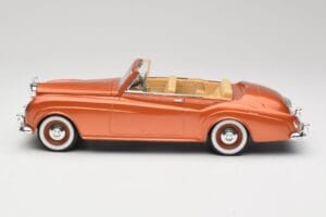 Bentley Type S2 Mulliner Kabriolet Tudor Oranžna Metalik Solido 1:18 8007 Kovina – slika 4 od 8