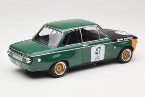 BMW 1600-2 BMW Alpina #47 P. Meyer Internationales ADAC Eifelrennen Nurburgring 1971 Minichamps 1:18 155712647 Kovina – slika 2 od 6