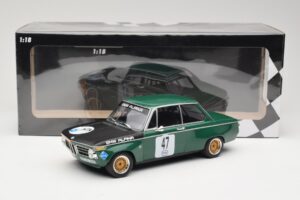 BMW 1600-2 BMW Alpina #47 P. Meyer Internationales ADAC Eifelrennen Nurburgring 1971 Minichamps 1:18 155712647 Kovina – slika 6 od 6