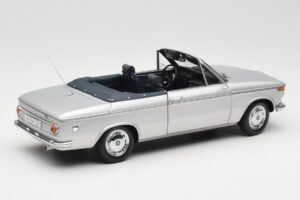 BMW 1600 Kabriolet Srebrna Minichamps 1:18 80430145819 Kovina – slika 3 od 8