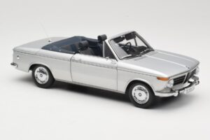 BMW 1600 Kabriolet Srebrna Minichamps 1:18 80430145819 Kovina – slika 6 od 8