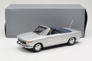 BMW 1600 Kabriolet Srebrna Minichamps 1:18 80430145819 Kovina – slika 8 od 8