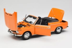 BMW 1600 Kabriolet Oranžna Minichamps 1:18 100021030-O Kovina – slika 2 od 8