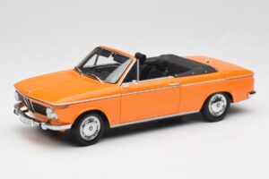 BMW 1600 Kabriolet Oranžna Minichamps 1:18 100021030-O Kovina