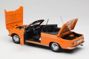 BMW 1600 Kabriolet Oranžna Minichamps 1:18 100021030-O Kovina – slika 5 od 8