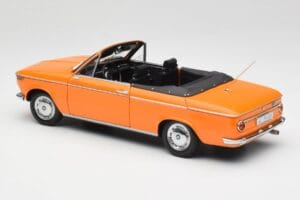 BMW 1600 Kabriolet Oranžna Minichamps 1:18 100021030-O Kovina – slika 7 od 8