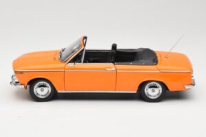 BMW 1600 E10 Kabriolet Oranžna Minichamps 1:18 100021030 Kovina – slika 4 od 8