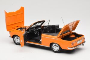 BMW 1600 E10 Kabriolet Oranžna Minichamps 1:18 100021030 Kovina – slika 5 od 8