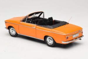 BMW 1600 E10 Kabriolet Oranžna Minichamps 1:18 100021030 Kovina – slika 7 od 8