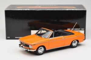 BMW 1600 E10 Kabriolet Oranžna Minichamps 1:18 100021030 Kovina – slika 8 od 8
