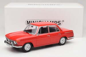 BMW 1800 Ti Karmin Rdeč Minichamps 1:18 107024001 Kovina – slika 6 od 6