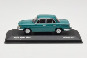 BMW 1800 TI/SA Temno Zelena Minichamps 1:43 403025103 Kovina