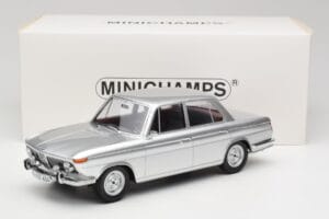 BMW 1800 Ti Srebrn Minichamps 1:18 107024000 Smola – slika 6 od 6