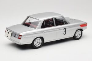 BMW 1800 TiSA #3 D. Glemser / J. Ickx 24 Hours of Spa 1965 Minichamps 1:18 155652903 Kovina – slika 2 od 6