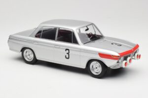 BMW 1800 TiSA #3 D. Glemser / J. Ickx 24 Hours of Spa 1965 Minichamps 1:18 155652903 Kovina – slika 4 od 6