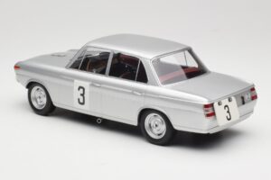 BMW 1800 TiSA #3 D. Glemser / J. Ickx 24 Hours of Spa 1965 Minichamps 1:18 155652903 Kovina – slika 5 od 6