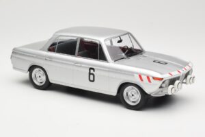 BMW 1800 TiSA #6 J. Munaron / K. Eppelein 24 Hours of Spa 1965 Minichamps 1:18 155652906 Kovina – slika 4 od 6