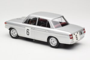 BMW 1800 TiSA #6 J. Munaron / K. Eppelein 24 Hours of Spa 1965 Minichamps 1:18 155652906 Kovina – slika 5 od 6