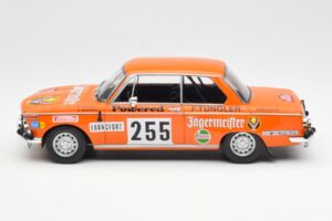 BMW 2002 Jagermeister #255 W. Stiller Rally Monte Carlo 1973 IXO 1:18 18RMC165 Kovina – slika 3 od 6