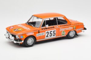 BMW 2002 Jagermeister #255 W. Stiller Rally Monte Carlo 1973 IXO 1:18 18RMC165 Kovina