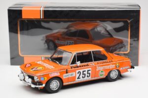 BMW 2002 Jagermeister #255 W. Stiller Rally Monte Carlo 1973 IXO 1:18 18RMC165 Kovina – slika 6 od 6