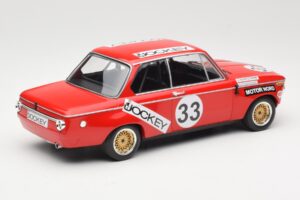 BMW 2002 Jockey Racing #33 B. Tobiasson / L. Nordstrom 6 Hours Nurburgring 1972 Minichamps 1:18 155722633 Kovina – slika 2 od 6