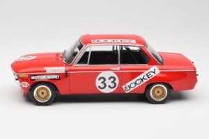 BMW 2002 Jockey Racing #33 B. Tobiasson / L. Nordstrom 6 Hours Nurburgring 1972 Minichamps 1:18 155722633 Kovina – slika 3 od 6